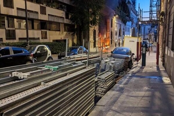 سفارت ایران در پاریس بعد از حمله تروریستی + عکس و فیلم