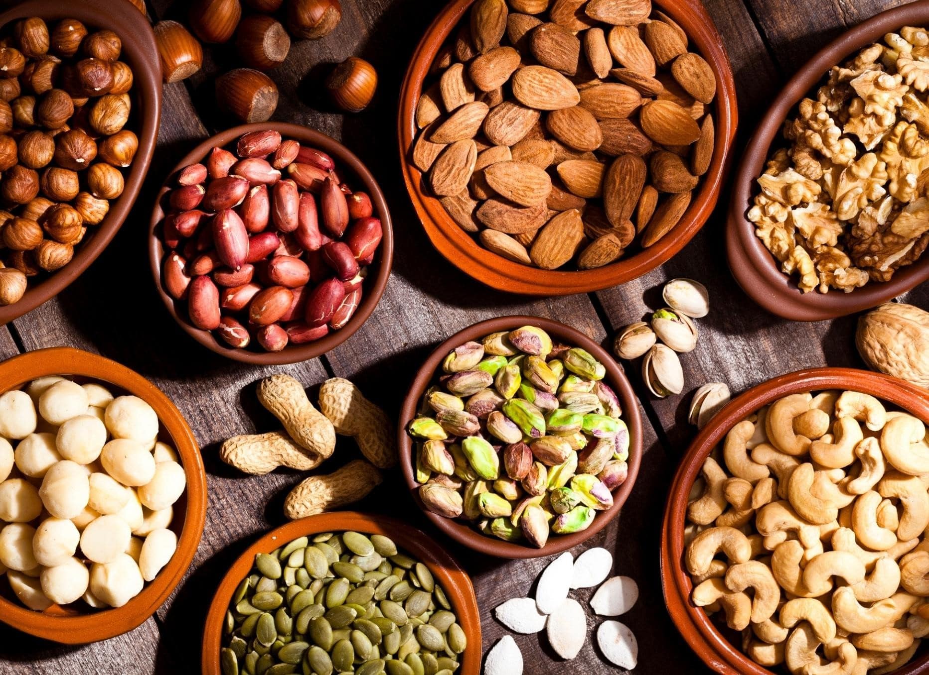آجیل های سرشار از پروتئین