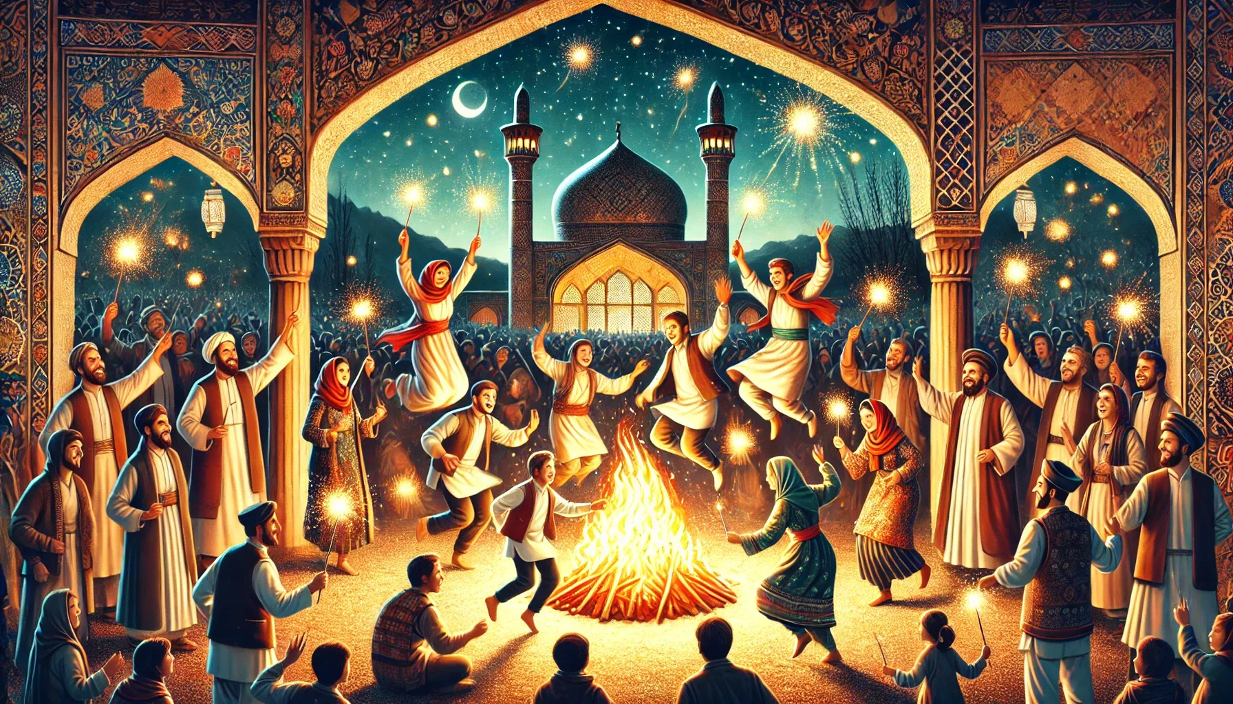 تاریخچه و آداب و رسوم جشن چهارشنبه سوری