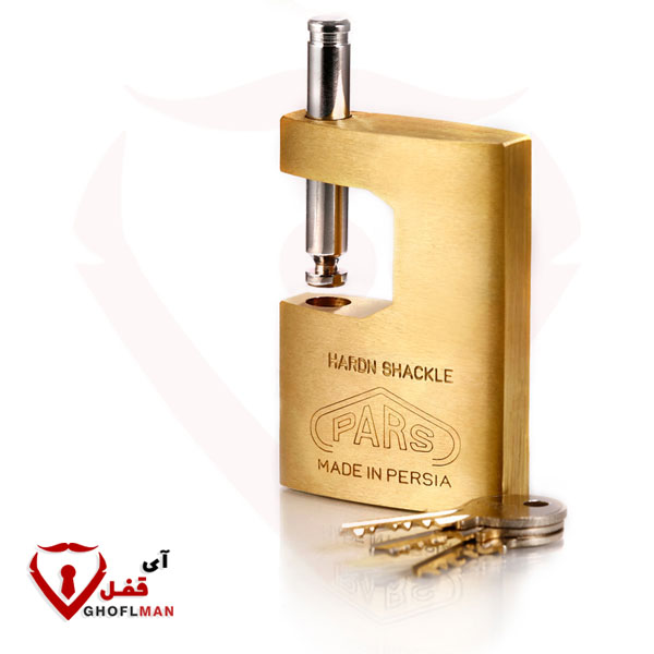 قفل کتابی 850 برنجی  گرده ماهی پارس قفل pars ghofl (عمده)