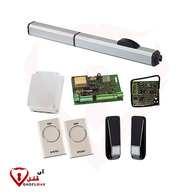 کیت الکتروهیدرولیک درب مدل Kit 400 SBS برند Faac فک