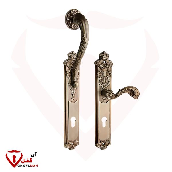 دستگیره در ورودی پلاک‌دار کد 8304LP ایران IRAN