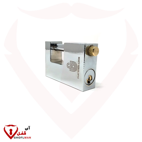 قفل کتابی 90 کلید ناودانی (5 ساچمه) پات paat (عمده)