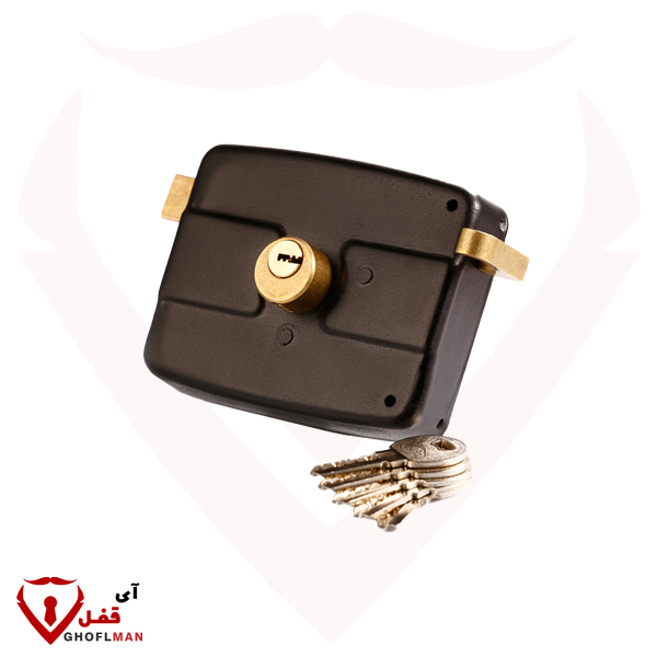 قفل درب حیاطی DL-120 با کلید کامپیوتری پارس قفل (عمده)