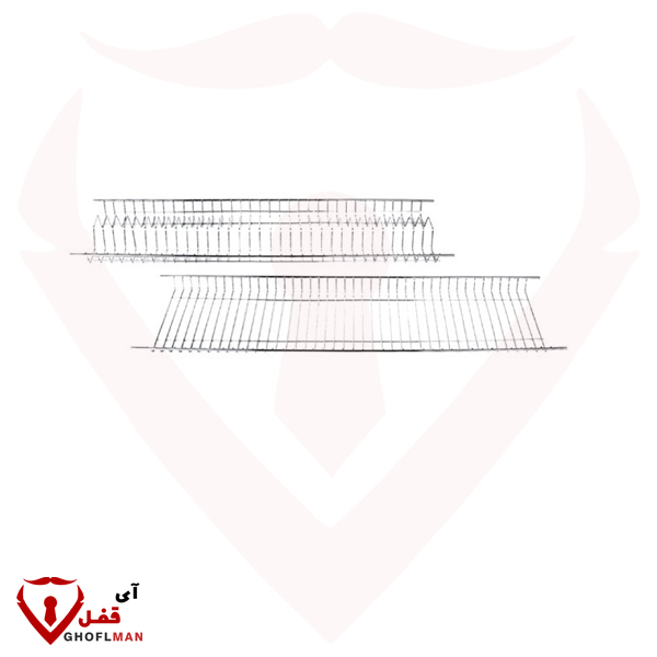 سبد آبچکان طرح استیل دو طبقه کلاسیک Classic