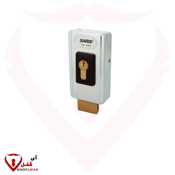 قفل حیاطی برقی کد EL_002 سارو SARO