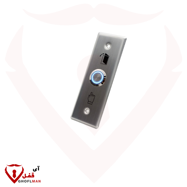 دکمه خروج فولاد ضد زنگ کد UPE 1 یونیکس پارت unixpart