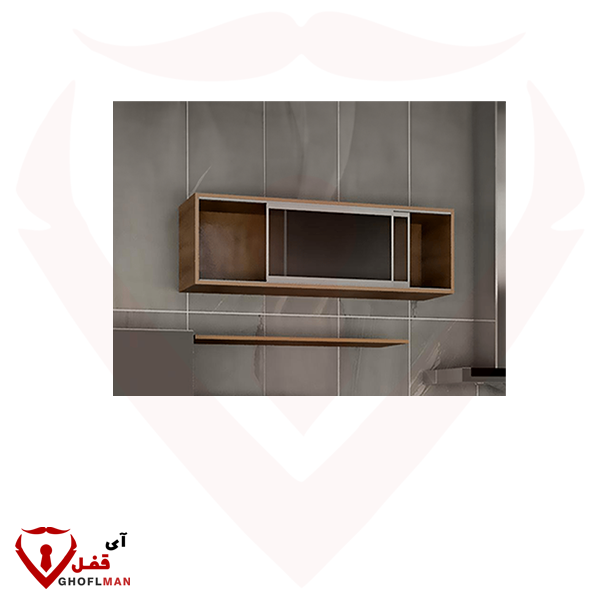 مکانیزم هوایی درب ریلی شیشه ای توکار دو درب 120 سری 1 کد C-721  فانتونی FANTONI