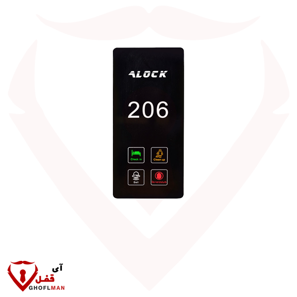 نمایشگر هتلی مدل RP ای لاک ALOCK