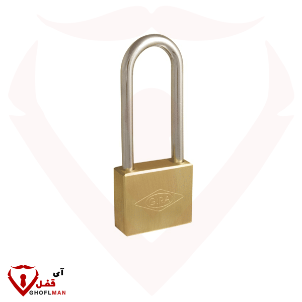 قفل آویز 50 تخت دسته بلند کد 016 گیرا GIRA