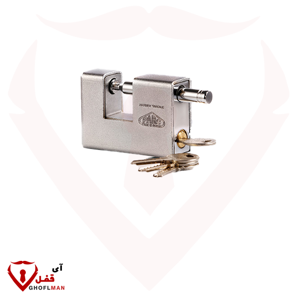 قفل کتابی 900SP روپوشدار با کلید کامپیوتری پارس قفل pars ghofl