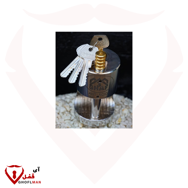 قفل استوانه ای کلید دو شیار 95 سه قاف 3 GHAF (عمده)