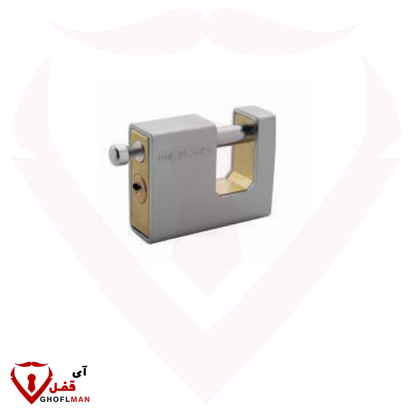 قفل کتابی برنجی 7 سانتی روکش دار A_10070 دلتا DELTA