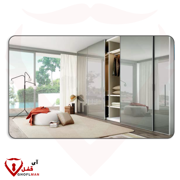 مکانیزم درب ریلی تاپ لاین توکار آرام بند کد BT5 بلو BLUE