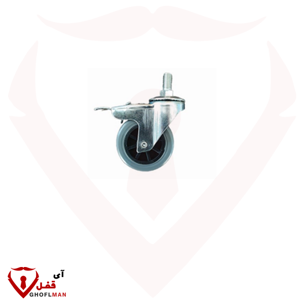 چرخ 75 اکونومی پیچی ترمز دار جهان استیل JAHAN STEEL (عمده)