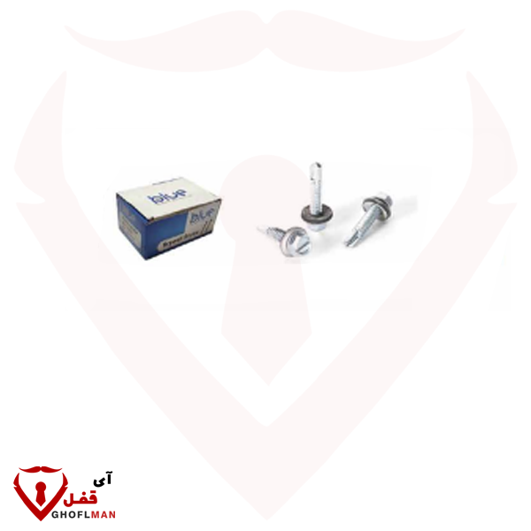 پیچ خودکار نوک مته ای شیروانی 101/2*14 بلو BLUE (عمده)
