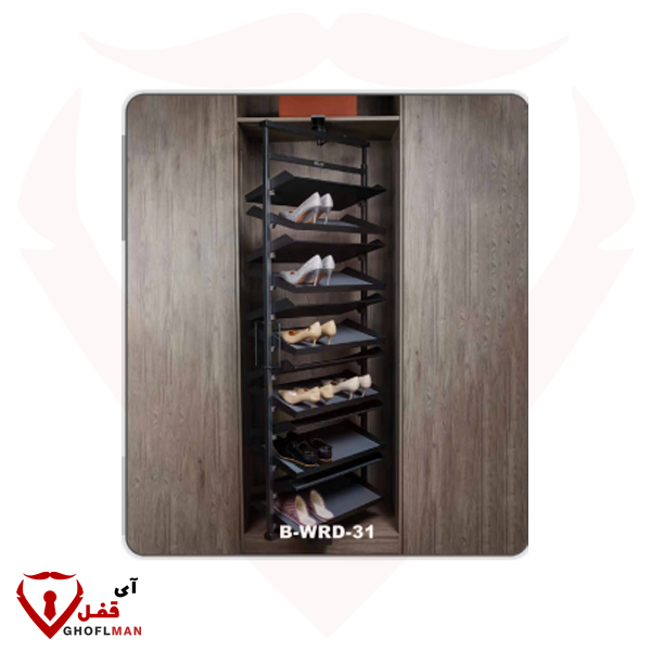 جا کفشی گردان B_WRD_31 بلو BLUE